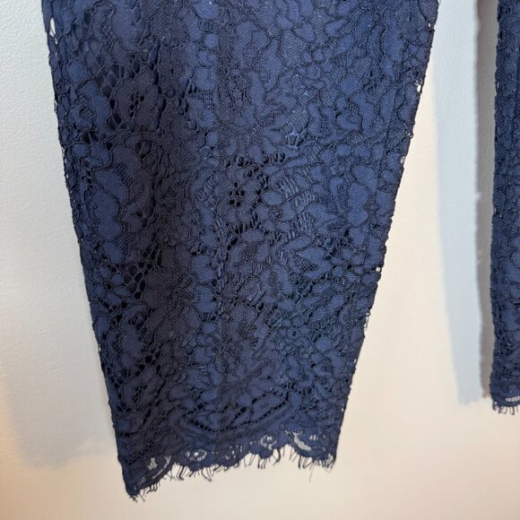 NWT J Crew NAVY Easy Pants Lace Lined Dress Ankle Pants Women's - Size 4 - Picture 4 of 8